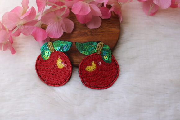 TOMATO EARRINGS