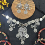 Oxidized Choker Set