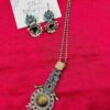 Pichwai Dual Tone Necklace