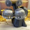 Oxidized Jhumka