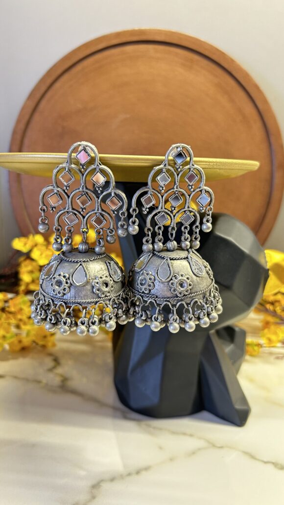 Oxidized Jhumka