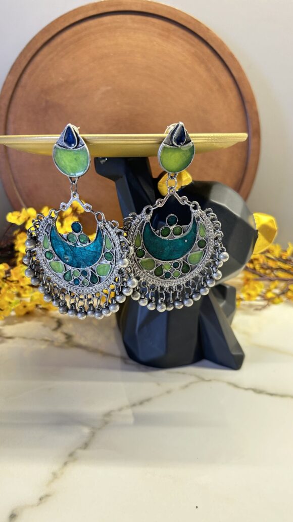 Oxidized Jhumka