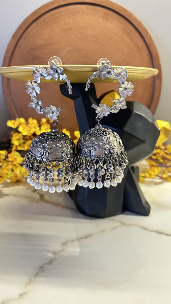 Oxidized Jhumka