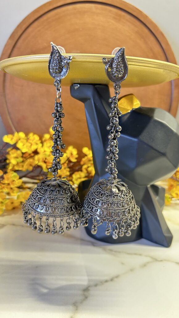 Oxidized Jhumka
