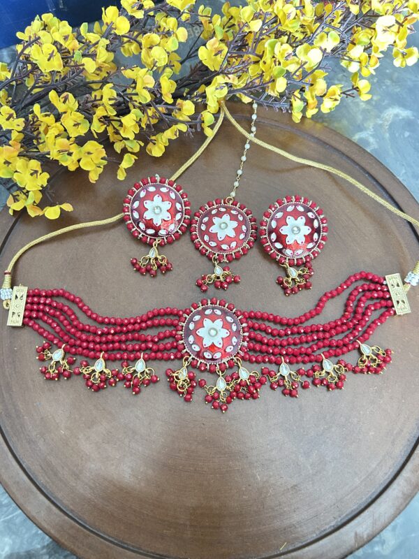 VARSHA CHOKER WITH MAANGTIKKA