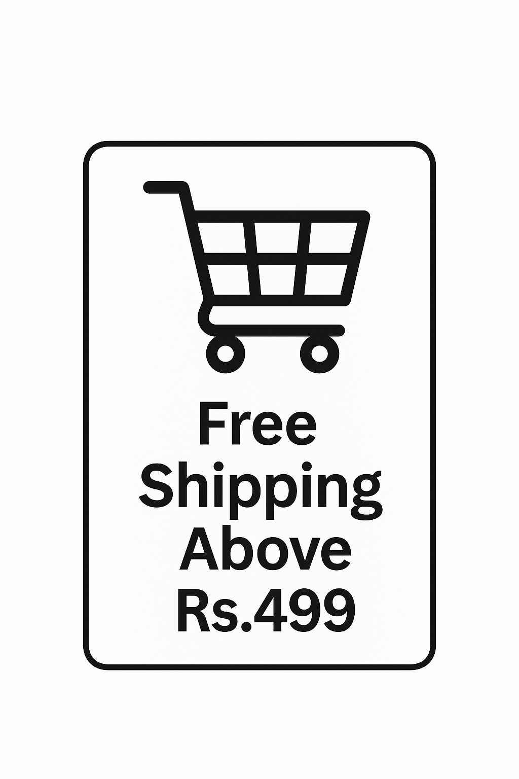 Free Shipping Above Rs.499