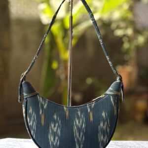 MOON SHOULDER BAGS-IKKAT